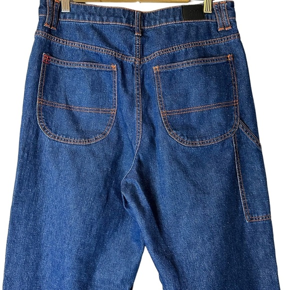 Urban Outfitters BDG High Waist Cropped Farmer Jeans OB1106847 Size 30 - Picture 7 of 12